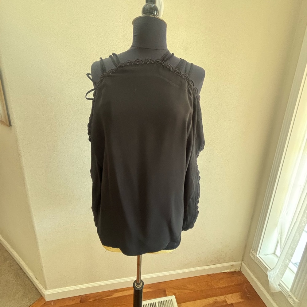 Alice McCall Black Cut Out Blouse
